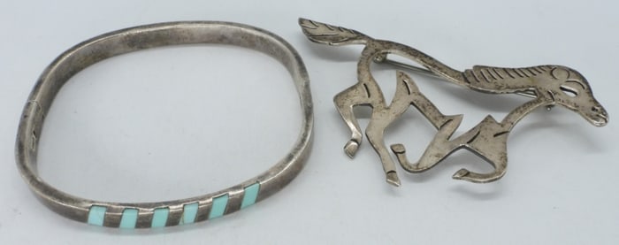 TAXCO MEXICO 925 BRACELET & PIN