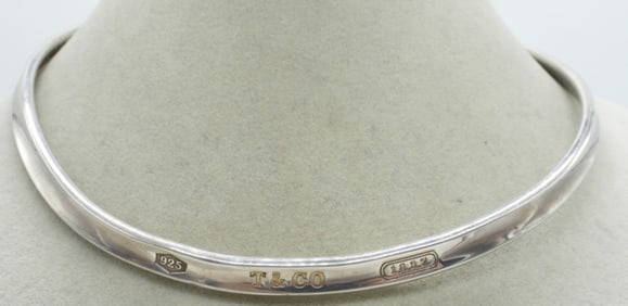 TIFFANY & CO COLLAR NECKLACE STERLING