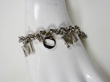 CHARM BRACELET 925 - 4 CHARMS