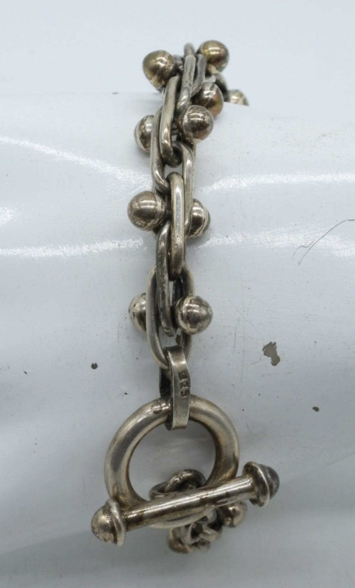 VINTAGE STERLING BRACELET (1 of 2)