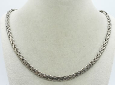 STERLING CHAIN NECKLACE