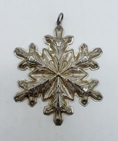 GORHAM STERLING XMAS 1973 ORNAMENT