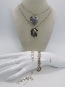 VTG 925 FASHION NECKLACES & BRACELETS