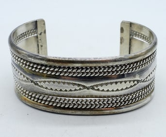 STERLING CUFF BRACELET