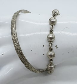 TWO TAXCO 925 BRACELETS