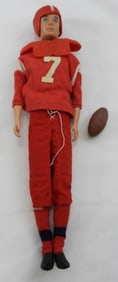 VTG. KEN WITH FOOTBALL OUTFIT AND MORE