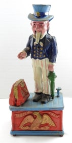 VINTAGE UNCLE SAM PIGGY BANK