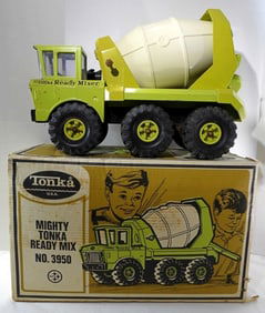 1970S MIGHTY TONKA CEMENT MIXER TRUCK