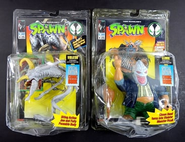 (2) 1994 SPAWN ACTION FIGURES