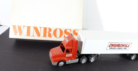 CHURCHHILL TRUCK LINES TOY SEMI