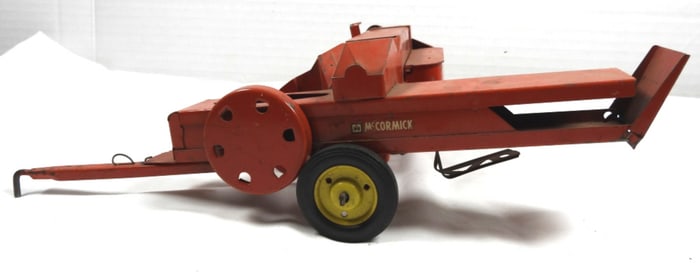 McCORMICK VINTAGE TOY HAY BAILER