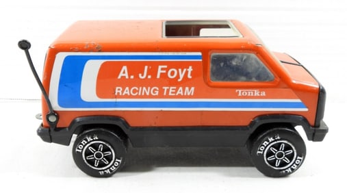 VINTAGE TONKA  A.J. FOYT RACING TEAM VAN