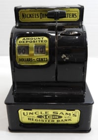 UNCLE SAM's REGISTER BANK 3 COIN