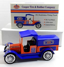 COOPER TIRES 1914 STUDEBAKER TRUCK COIN BANK