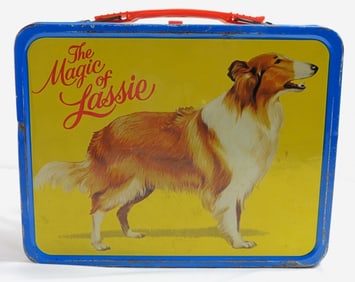 VINTAGE 1978 THERMOS DIVISON LASSIE LUNCHBOX