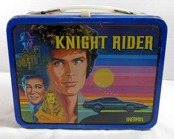 VINTAGE 1982 KNIGHT RIDER LUNCHBOX