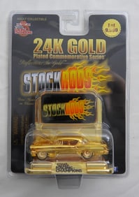 24K GOLD PLATED STOCK RODS NASCAR