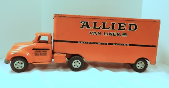 1960's TONKA ALLIED VAN LINES MOVER