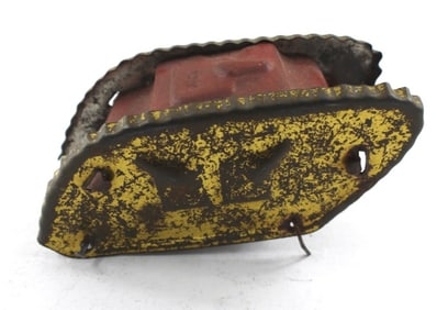 ANTIQUE PENNY TIN TOY - TANK