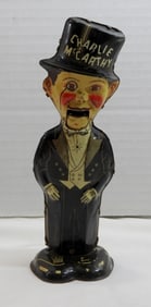 VINTAGE TIN CHARLIE MCCARTHY WIND UP
