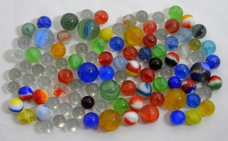 COLORFUL FUN DECORATIVE/TOY  MARBLES