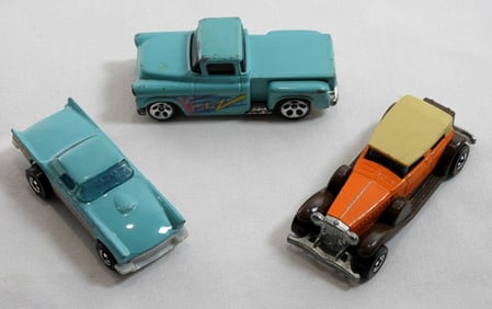 (3) VARIETY VINTAGE HOTWHEELS