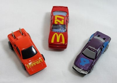 (3) VARIETY VINTAGE RACING HOTWHEELS