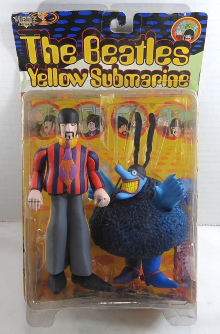 99' THE BEATLES YALLOW SUBMARINE RINGO: STILL IN THE BOX, BOX DOES HAVE NORMAL WEAR FROM THE YEARS, COMES WITH BLUE MEANIE