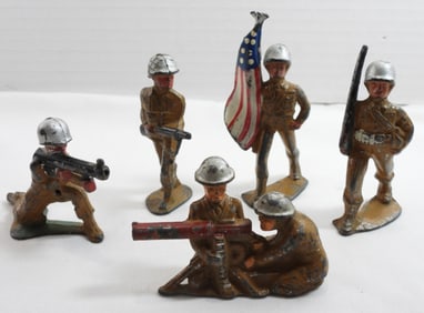 1930's Barclay Manoli Lead Toy Soldiers