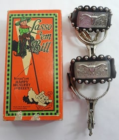 LASSO 'EM BILL COWBOY SPURS NO.137