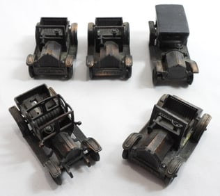 5 METAL OLD TIME CAR PENCIL SHARPENER