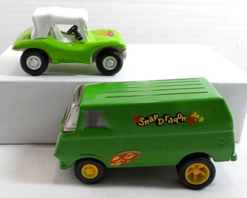 1970'S 1 TONKA VAN AND 1 DUNE BUGGY