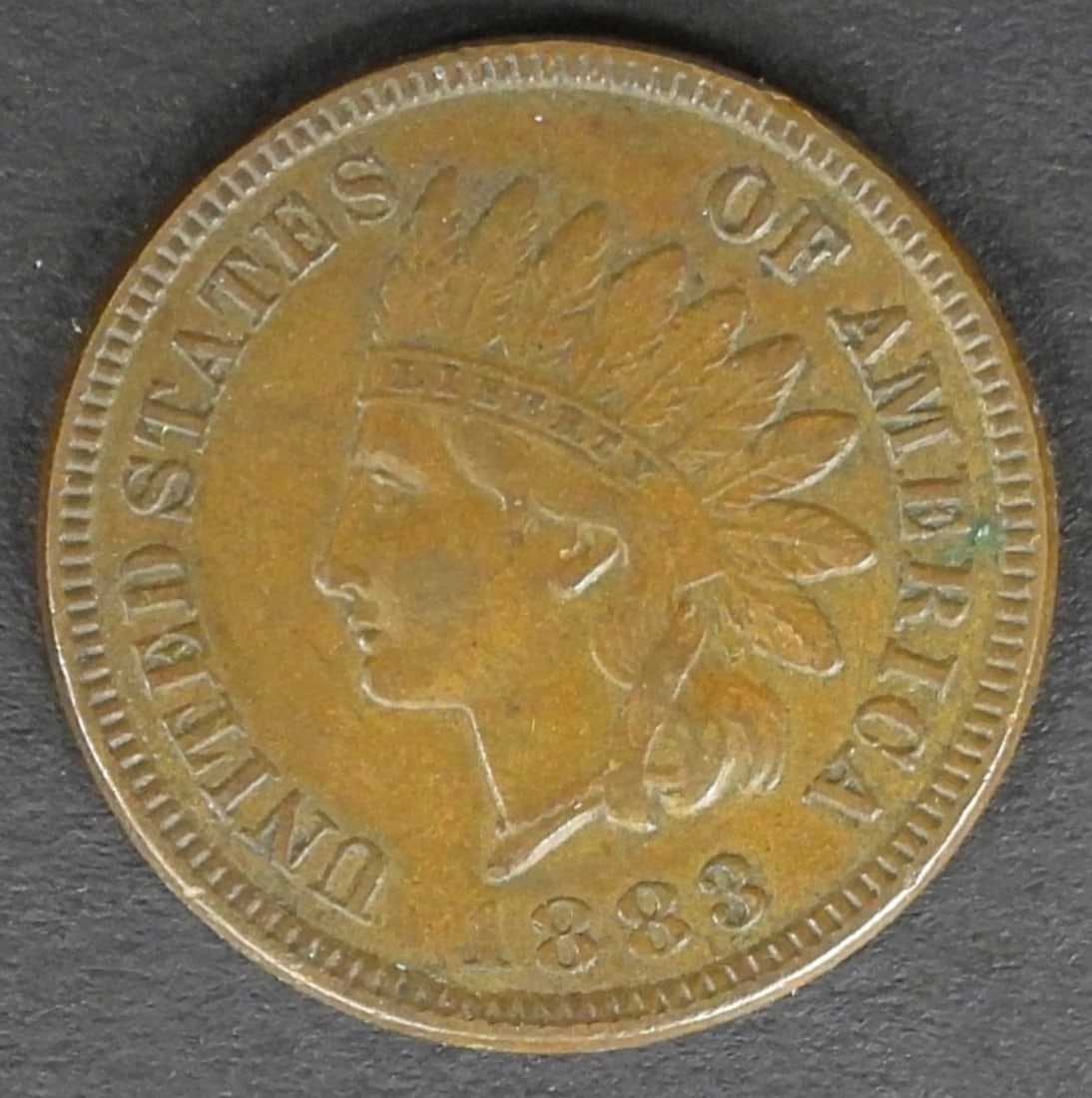 1883-INDIANHEAD-ONE CENT: #1 AUCTION HOUSE