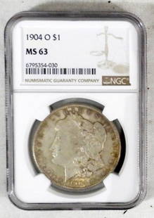 1904-O MORGAN DOLLAR NGC MS-63: CHECK OUT OUR UPCOMING AUCTIONS
