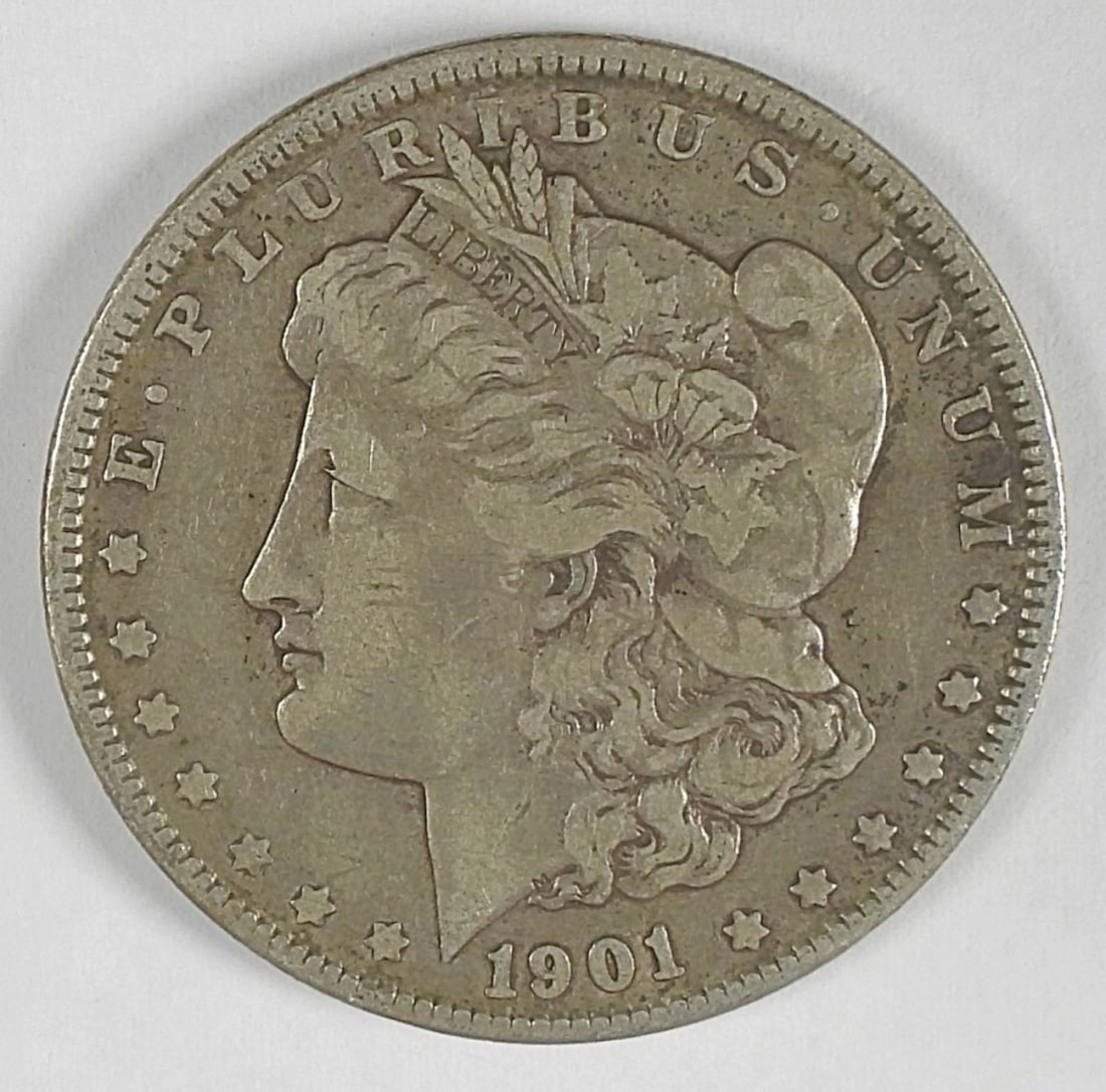 1901 MORGAN SILVER DOLLAR (1 of 2)