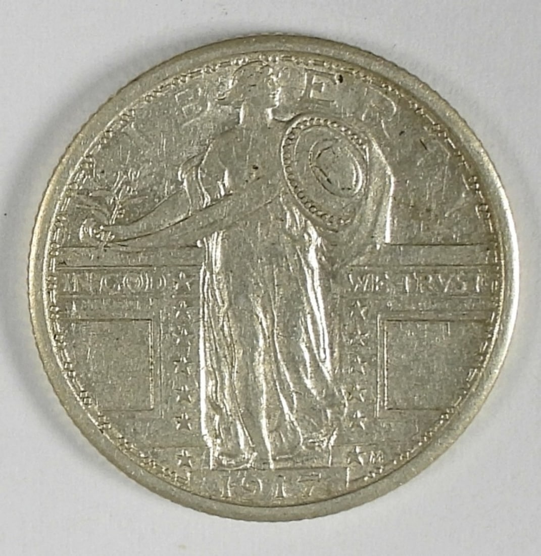 1917 T-1 STANDING LIBERTY QUARTER (1 of 2)