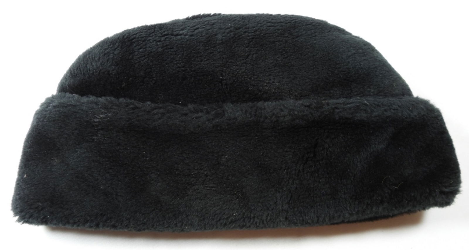 MILITARY GARRISON STYLE FAUX FUR CAP (1 of 2)
