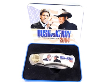BUSH VS KERRY 2004 ELECTION KNIFE
