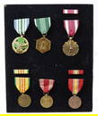 6 U.S. WAR MEDALS & HONORS