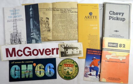 VINTAGE GMC AND CHEVY MANUALS & MORE