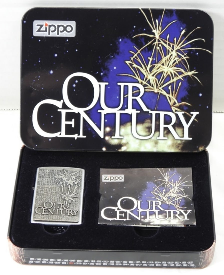 1999 SEALED OUT CENTURY ZIPPO: 1999, SEALED, IN ORGINIAL BOX