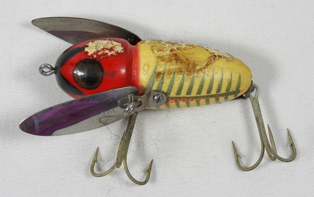 VTG HEDDON CRAZY CRAWLER WODDEN (1 of 2)