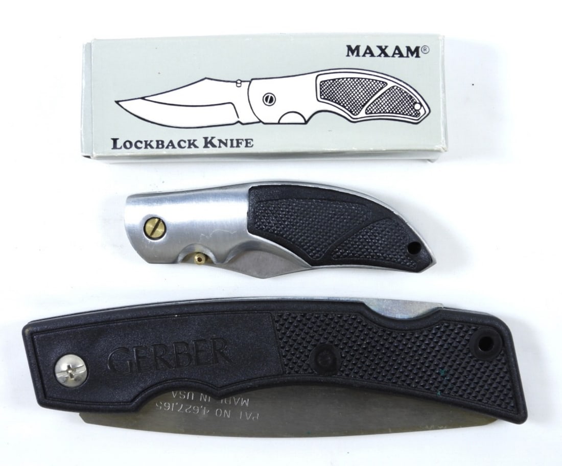 LOCKBACK FOLDING KNIFE SET (2) (1 of 3)