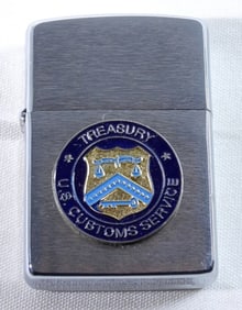 1994 SEALED U.S. CUSTOMS SERVICE ZIPPO