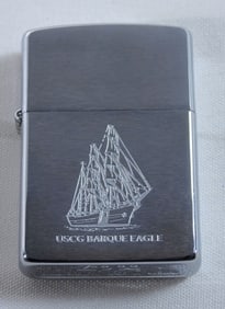 UNFRIED 1993 USCG BARQUE EAGLE SHIP ZIPPO
