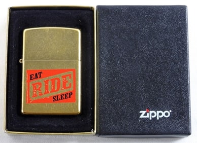 2004 SEALED EAT RIDE SLEEP MARLBORO ZIPPO