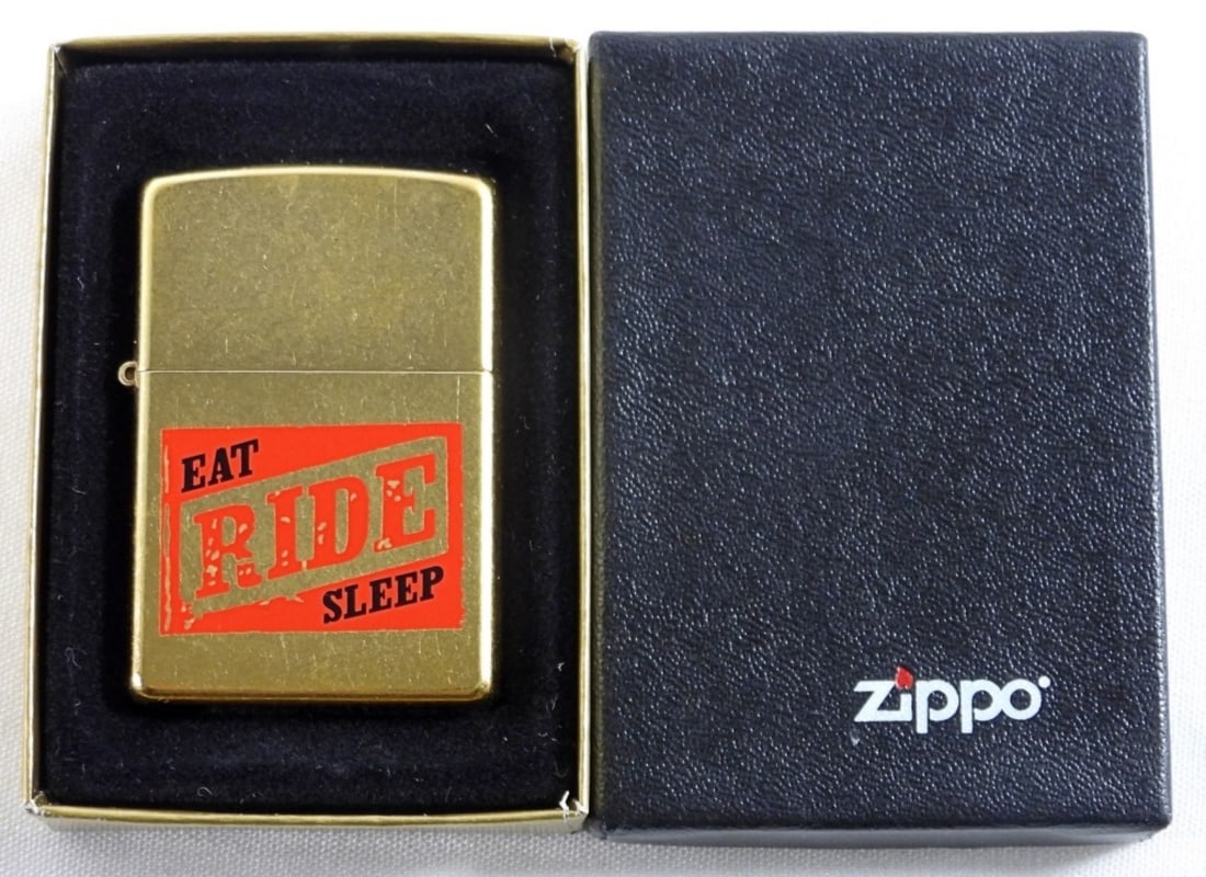 2004 SEALED EAT RIDE SLEEP MARLBORO ZIPPO (1 of 3)