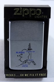 1989 UNFIRED ALASKA PIPELINE ZIPPO