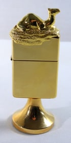 UNFRIED ZIPPO TABLE LIGHTER SNOOZING CAMEL