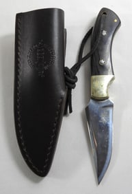 HIBBEN CUSTOM GIL HILL SIGNED KNIFE